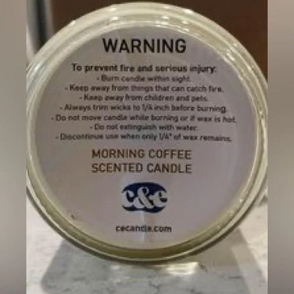 Brand New Soy 8oz Jar Candle-Coffee Scent - Picture 2 of 3